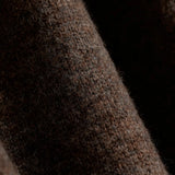 IBEN SERGE MERINO PANTS - Brown Melange