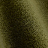 IBEN SERGE MERINO SWEATER - Moss Green