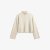 IBEN SERGE MERINO SWEATER - Soft White