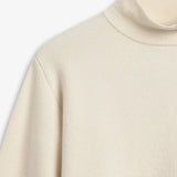 IBEN SERGE MERINO SWEATER - Soft White