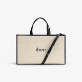 IBEN STRAW BAG M - Sunlit Straw