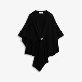 IBEN VAIL MERINO SHAWL - Black