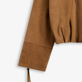 IBEN WREN SUEDE JACKET - Classic Camel