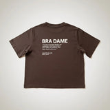 BRA DAME TEE - Orchid Brown