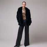 IBEN DRAMA COAT - Black