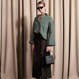IBEN ATARI SHIRT - Green Stripe