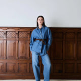 Reign Barrel Jeans - M.Blue