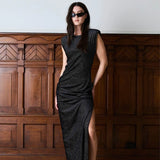IBEN MIDNIGHT DRESS - Black