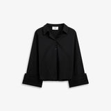 IBEN ATARI LACE SHIRT - Ink Black