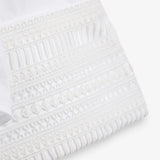 IBEN ATARI LACE SHIRT - Bright White