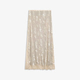 IBEN KALEIDO SKIRT - Sparkling Champagne