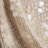 IBEN KALEIDO SKIRT - Sparkling Champagne