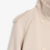 IBEN AVENUE TRENCHCOAT - Ivory White