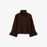IBEN AVENUE TRENCHCOAT - Cocoa Brown