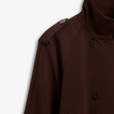 IBEN AVENUE TRENCHCOAT - Cocoa Brown