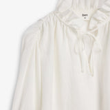 IBEN BROOKE BLOUSE - Linen White