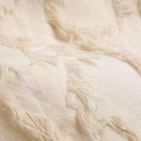 IBEN POSY FRAY SKIRT - Raw Beige