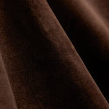 IBEN SUNSET VELOUR TOP - Cocoa Brown