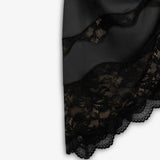 IBEN DEMI LACE DRESS - Ink Black