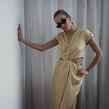 IBEN ZEPHYR DRESS - Butter Yellow