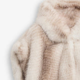 Posh Faux Fur Vest - Cream