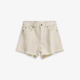 IBEN REIGN DENIM SHORTS - Ecru