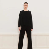 IBEN SERGE PANTS - Black