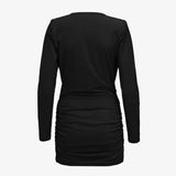 IBEN VW MINI DRESS - Black