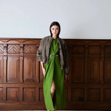 IBEN WAVE BOMBER - Mole Brown