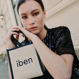 IBEN STRAW BAG MINI - Sunlit Straw